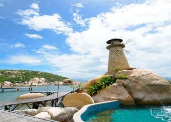 Đảo Bình Hưng với vị trí địa lý thuận lợi cho việc di chuyển