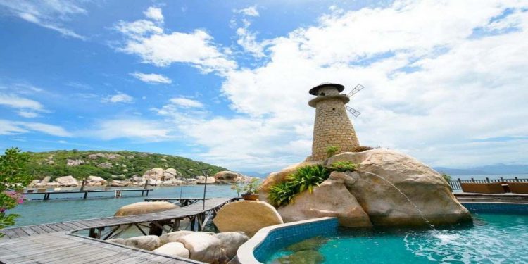 Đảo Bình Hưng với vị trí địa lý thuận lợi cho việc di chuyển