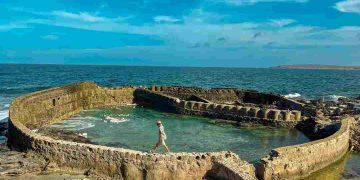 Khung cảnh mộc mạc bình dị của đảo Phú Quý