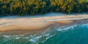 Lựa chọn biển Hồ Tràm Vũng Tàu để cắm trại