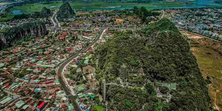 Toàn cảnh khu sinh thái Ngũ Hành Sơn