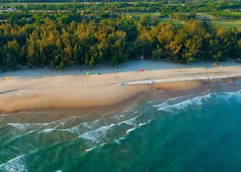 Lựa chọn biển Hồ Tràm Vũng Tàu để cắm trại